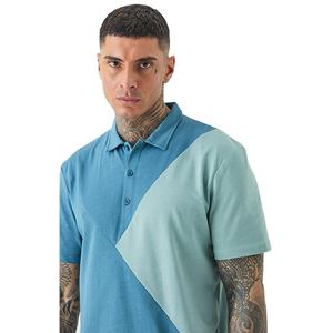 Chemises Polo Homme Coupe Slim Design à Panneaux Vêtements Décontractés Unisexe Broderie Logo Personnalisé Design 2026 Confortables Respirantes Tendance - Product Image 6