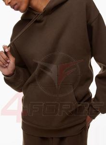 High Quality Custom <b>Women's</b> <b>Lightweight</b> Breathable French Terry Baggy <b>Sweatshirt</b> Soft Cotton Drop Shoulder Basic Yoga Top - Product Image 2