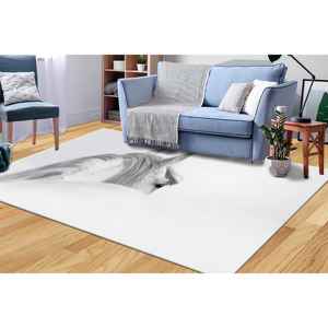 Alfombras Blancas para Caballos, Alfombra de Regalo para Amantes de los Caballos, Alfombras Blancas, Alfombras de Animales, Alfombra Personalizada, Alfombra de Terciopelo - Product Image 2
