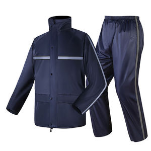 Custom Logo <b>Waterproof</b> Breathable Poncho <b>Set</b> Girls' Durable Raincoat with Eye-Catching Reflective Strip Nylon Material Travel - Product Image 6