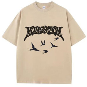 เสื้อทีเชิ้ตผู้ชายผ้าไมโครไฟเบอร์ระบายอากาศได้ดีเปิดไหล่สำหรับฤดูร้อน - Product Image 1