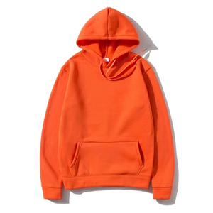 25/26เสื้อมีฮู้ดแบบสวมหัวสำหรับผู้ชายผ้าฝ้ายเฮฟวี่เวทลายพื้นโลโก้ด้านหน้าปรับแต่งได้สำหรับฤดูหนาว - Product Image 5