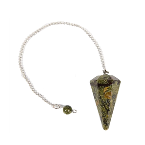 ลูกตุ้มแจสเปอร์มังกรคริสตัลธรรมชาติ - Product Image 2