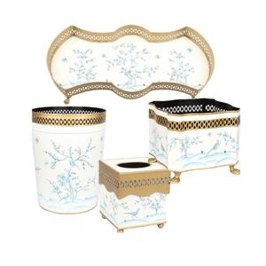 New Arrival Unique Design Indoor <b>Waste</b> <b>Bin</b> <b>Metal</b> with Gold Plated Finished Perfect for Stylish Hotel Customized Size Shape - Product Image 3