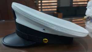 Casquette 2025 WOK personnalisée, broderie 3D faite à la main, bleu marine et blanc – Utilisation quotidienne en extérieur, 100 % coton, personnalisable - Product Image 4