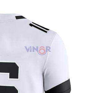 Maillot de football américain personnalisé 2025 avec manches courtes Style usine Sublimation OEM Design entretenu maillot de football américain - Product Image 5
