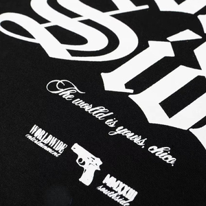 เสื้อฮู้ดพิมพ์ลายสกรีนผ้าฝ้าย 100% ทรงโอเวอร์ไซส์สำหรับผู้ชายรุ่นใหม่ล่าสุด คุณภาพสูง ปรับแต่งได้ - Product Image 3