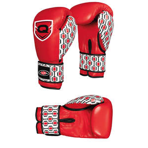 Guantes de boxeo para niños de cuero de vaca de alta resistencia Top Quty 4oz 14oz MMA Muay Thai Kickboxing Guantes de entrenamiento Perforación OEM ODM - Product Image 6