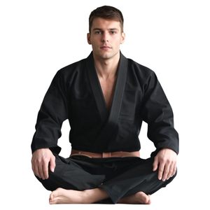 Personalizado BJJ Gi uniforme 450gsm tejido de perlas Kimono Jiu Jitsu traje con cinturón bordado Logo OEM artes marciales equipo - Product Image 2