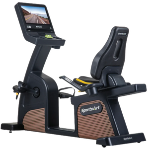 New SportsArt Status Senza Recumbent <b>Exercise</b> Bike for Home Gyms and Training Studios - Product Image 1