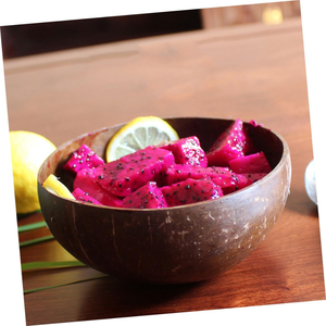 La mejor opción para alimentos: cuenco natural de cáscara de coco rústico seguro, cuenco de coco ecológico saludable de Vietnam - Product Image 5