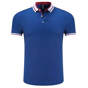 Polos de cuello grueso para hombre, ropa de calle, transpirables, de secado rápido, bordados, para hombre, en estilo único, a petición de los clientes - Product Image 1