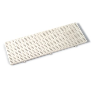 Panneau de sol en plastique durable à lattes Crown 657-L (style classique simple) pour cage à volailles / cage à lapins / plateau de base pour cage à animaux de compagnie - Product Image 1