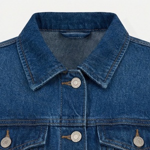 Meilleur fabricant de vestes en jean pour femmes, nouveau design tendance, décoration boutonnée, vente directe d'usine, meilleur prix, vêtements d'extérieur tendance - Product Image 4