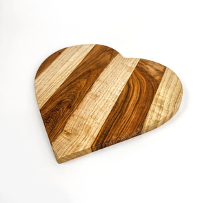Newly Natural Wood Chopping Board Customized Sizes <b>Heart</b> <b>Shape</b> Thick Square Acacia Wood Chopping Board - Product Image 2