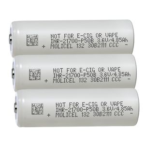 50A molicel INR21700แบตเตอรี่ใหม่ P50B 5000mAh 3.6V 50A Molicel 21700 P50B สำหรับแบตเตอรี่แพ็คเครื่องมือไฟฟ้ารถยนต์ Hyperev - Product Image 4