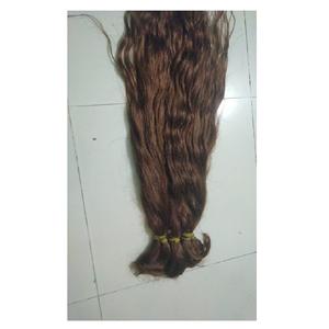 Extensions de cheveux brésiliens Remy Hamson, tissage en vrac, cheveux lisses, personnalisation de la couleur, vente en gros, cheveux bruts non traités, double trame - Product Image 5