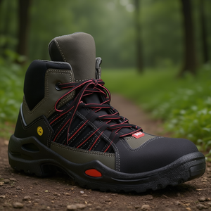 Botas de Seguridad Negras E-Sport 1625 S3 SRC CI HI EN ISO 20345:2011 Talla 41 para Trabajo y Deportes - Product Image 3