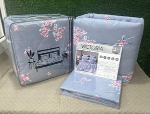 Ensemble de literie en microfibre de coton de qualité avec couette légère et luxueuse pour chambre à coucher, hôtel et literie - Product Image 5