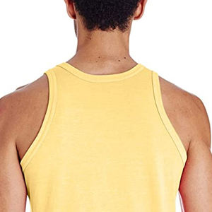 Camisetas sin mangas de gimnasio de verano 2025 hechas a medida para hombres, chalecos casuales sólidos, camisetas de talla grande con estampado de sublimación - Product Image 5