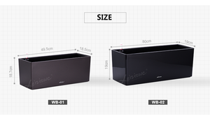 Vetrata in plastica vetrata fioriera esterna a parete ganci per ringhiera per <span class=keywords><strong>balcone</strong></span> giardino Patio o portico vaso di fiori binario per recinzione - Product Image 6