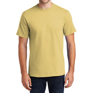 T-shirt 100% coton pour hommes OEM ODM T-shirt personnalisé T-shirt ras du cou à la mode imprimé sur toute la surface fabriqué en usine T-shirt lourd 100% coton personnalisé - Product Image 4