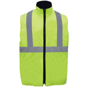Vêtement de travail haute visibilité, veste de sécurité sans manches avec bande réfléchissante pour les travailleurs du bâtiment et les travailleurs en extérieur - Product Image 1