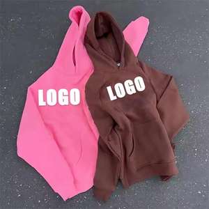 Sweat à capuche pour hommes 100% coton de haute qualité en détresse pour la conception d'impression bouffante Logo personnalisé vêtements de rue lourds pour la saison d'hiver - Product Image 2