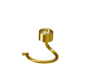 Épingle à nez en or 14 carats de luxe Diamant Artisanat innovant Normes de l'industrie B2B emblématiques Redéfini Leader Markets Storied Legacy - Product Image 2