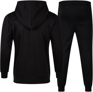 ชุดวอร์มผู้ชายยอดนิยมปี 2025 ผ้าฟลีซโพลีเอสเตอร์/คอตตอนพิมพ์ลายต้านเชื้อแบคทีเรีย แบบมีฮู้ด เอวยางยืด ความยาวระดับข้อเท้า - Product Image 6