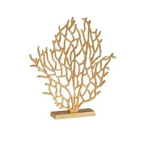 Sculpture d'arbre audacieuse avec une base en marbre blanc pour une sculpture en aluminium moderne Flourish Bibliothèque Sculpture artisanale en métal douée - Product Image 5