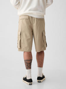 2025 Shorts cargo à grande poche personnalisés pour hommes, salopette ample à cinq points de marque à la mode en plein air de Style d'été pour hommes - Product Image 4