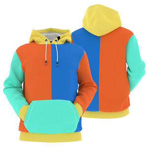 Meilleure qualité hommes bloc sweats à capuche unisexe Streetwear mode de plein air élégant multicolore bloc sweats à capuche conception personnalisée tenue décontracté - Product Image 6
