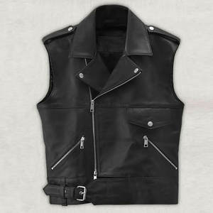 Chaleco de Cuero Personalizado para Hombre 2025 OEM - Logotipo Personalizado Impreso, Diseño Transpirable de Invierno, Alta Calidad, Ligero y Reversible - Product Image 5