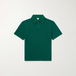 Camisetas Polo Personalizadas de Nuevo Diseño para Hombre, Camisetas Polo 100% Algodón de Pakistán, Camisetas Polo Deportivas en Color Verde - Product Image 1