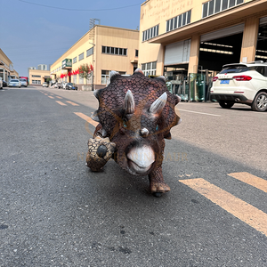 Anjing dinosaurus bayi robot simulasi listrik animatronik untuk taman hiburan - Product Image 4