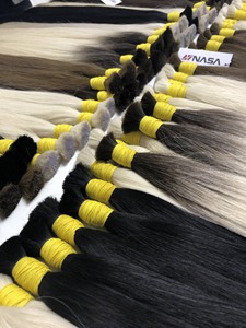 Extensiones de Cabello Humano Virgen Natural Liso Vietnamita de Hanoi de Calidad Premium, Sin Enredos, Múltiples Colores, Venta al Por Mayor - Product Image 3