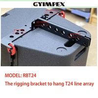 Barra de suspensión para sistema de sonido de altavoces line array de dos vías y rango completo