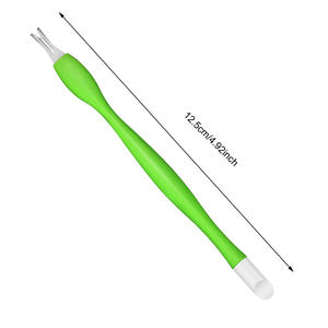 Empujador de cutículas de acero inoxidable profesional, cortaúñas, cortaúñas, tijeras de manicura, herramienta de corte, empujador de cutículas de uñas - Product Image 5