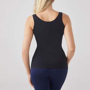 เสื้อกล้ามสายเดี่ยวสำหรับผู้หญิงเสื้อชั้นในสีทึบปรับทรงควบคุมหน้าท้อง - Product Image 2