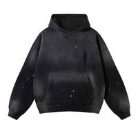 Nouvel Arrivage Service OEM ODM Fabricant de Vêtements Sweat à Capuche 100% Coton Personnalisé Qualité Supérieure Effet Délavé Acide Automne Unisexe