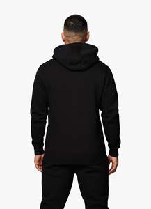 Sudadera con capucha de peso pesado para hombre personalizada 100% algodón hombro caído ajuste regular sólido invierno con capucha - Product Image 5