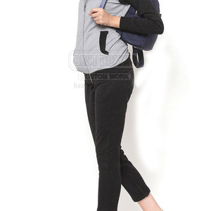 Logotipo personalizado señoras Jogger 2 piezas ropa de algodón mujeres chándal Jogging deporte traje mujeres chándales - Product Image 2