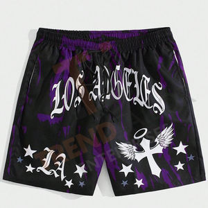 Impresiones de estilo increíble en shorts de streetwear con diseños variados en material premium. - Product Image 2