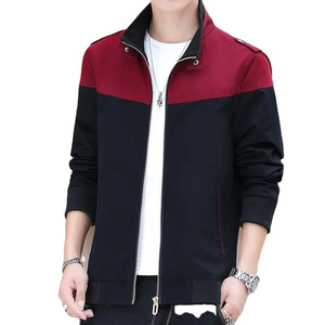 Veste de baseball slim décontractée pour hommes, coupe-vent imperméable, manteau à fermeture éclair en M-4XL Streetwear style bombardier Hip Hop - Product Image 6