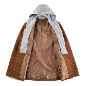 Veste en jean d'hiver pour homme, ensemble deux-pièces respirant et écologique avec doublure en coton 6XL - Product Image 5