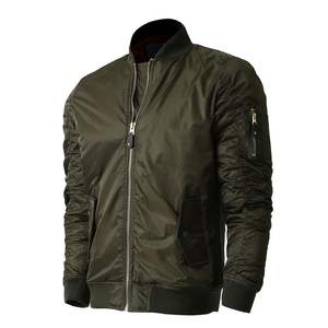 Veste bomber pour homme grande taille, fabrication sur mesure OEM, imprimée, dernière arrivée, hiver, manches longues, chaude - Product Image 4