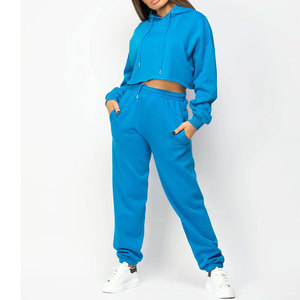 Conjunto de Sudaderas Cortas para Mujer, Diseño Personalizado, Estilo Urbano, Precio Razonable, Superventas - Product Image 1