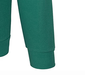 เสื้อมีฮู้ดสำหรับผู้ชายผ้าคอตตอนหนาลายเรียบ500 GSM - Product Image 2