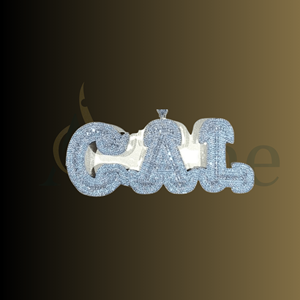 Collier pendentif en argent pour hommes et femmes bijoux de mode élégants - Product Image 1